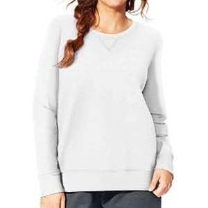 Sudadera lisa de poliéster coreano de algodón de estilo único con sudadera de manga larga con cuello redondo para mujer sudaderas ecológicas - Product Image 4