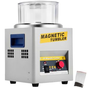 Pulitore e Lucidatore Magnetico per Gioielli 180mm 2000 RPM KT 185 con Direzione e Tempo Regolabili - Product Image 1