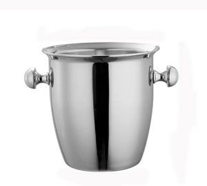 Cubeta de Hielo Redonda de Acero Inoxidable para Exteriores, para Cerveza, Vino, Champaña, de la Mejor Calidad - Product Image 4