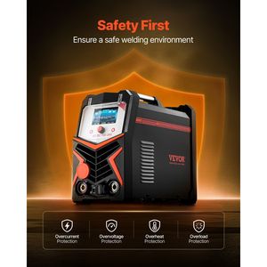 Soldadora TIG de Aluminio 6 en 1 de 200A con Pantalla LED, AC/DC, TIG Pulsado/AC Pulsado/TIG por Puntos/MMA (Soldadura con Electrodo), Máquina de Soldar Multifunción - Product Image 5
