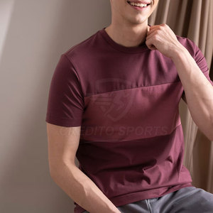 บริการ OEM เสื้อยืดผู้ชาย ออกแบบโลโก้ของคุณเอง เสื้อยืดผู้ชายสำหรับฤดูร้อน เสื้อยืดผู้ชายสำหรับใส่ในช่วงฤดูร้อน ขายดีที่สุดทางออนไลน์ - Product Image 4