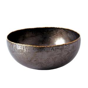 Cuenco grande de metal para dátiles, diseñado con acabado antiguo, perfecto para hoteles y servicios de catering. - Product Image 4