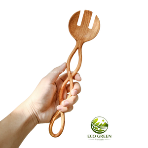 ช้อนไม้ตกแต่งพร้อมด้ามจับโค้งมนสำหรับตกแต่งบ้านสไตล์มินิมอล งานฝีมือ DIY และการใช้งานที่เป็นมิตรกับสิ่งแวดล้อม - Product Image 3