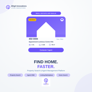 Plateforme de gestion d'agents immobiliers, application immobilière, logiciel de publication d'annonces, CRM d'entreprise pour agents, compatible MAC/Linux - Product Image 3