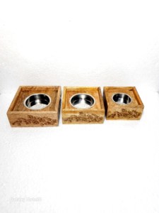 Hand-Made Wooden Incense <b>Burner</b> With laser engraving Design Aromatic Diffuser All-Season Use - Product Image 3