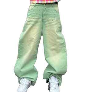 Designs élégants et flashy, spécialement conçus pour les fashionistas modernes à la recherche de pantalons en jean ornés de strass de qualité. - Product Image 5