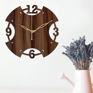 Handmade Wooden <b>Clock</b> Vintage Style Decorative <b>Wall</b> <b>Clock</b> Budget Friendly Home Decor Premium Wooden <b>Clock</b> - Product Image 5