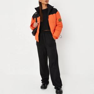 Veste matelassée en Polyester pour femme, manteau matelassé, chaud à capuche, hiver - Product Image 2
