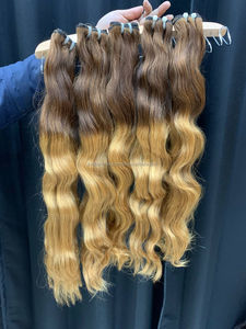 Perruques de cheveux humains vietnamiens de haute qualité, couleur ombrée, cuticule alignée sans enchevêtrement et sans perte sur alibaba-com on HairX - Product Image 4