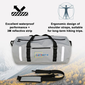 Custom Large Foldable 40l <b>Men</b> Portable Outdoor Gym <b>Sports</b> Travel Denim Tpu Pvc Waterproof Duffel <b>Bag</b> - Product Image 3