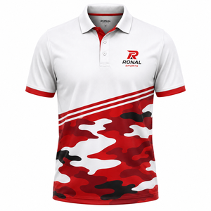Polo pour Homme Tendance et Luxe – Design Élégant à Motif Uni, Manches Courtes, Coupe Longue, en Tissu Jersey - Product Image 1