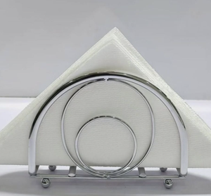 New Luxury Metal Wire <b>Tissue</b> Holder Silver <b>Color</b> for Home Living Room Bathroom Handcrafted Artistic Design Napkin Holder - Product Image 4