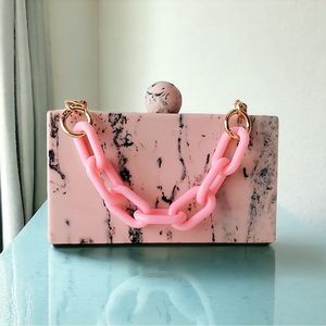 RR ENTERPRISES Pochette de soirée élégante en résine pour femme, coffret cadeau, Inde - Product Image 6