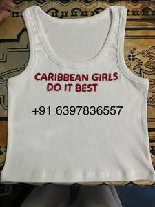 เสื้อกล้ามผ้าฝ้ายริบบิ้นปักลายตัวอักษรสีน้ำเงิน KKG ประดับลูกปัด สำหรับผู้หญิง สไตล์ลำลอง ใส่ได้ในฤดูร้อน แบบครอป ไม่มีแขน ผลิตโดยผู้ผลิตดั้งเดิม - Product Image 5