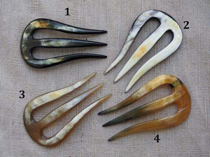 กิ๊บติดผมรูปเขาควายและกิ๊บติดผมสไตล์วินเทจที่หนีบผมรูปเขาสัตว์สวยงามมีสไตล์เป็นมิตรต่อสิ่งแวดล้อม - Product Image 6