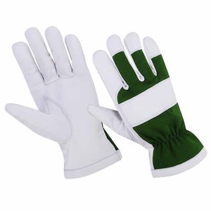 Gants de travail en cuir de chèvre, robustes, pour la sécurité industrielle, la protection des mains, le jardinage domestique - Product Image 3