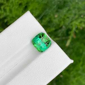 Turmalina Verde, Gema Suelta con Corte Cojín, Piedra Natural Facetada para Joyería, Venta al Por Mayor - Product Image 4
