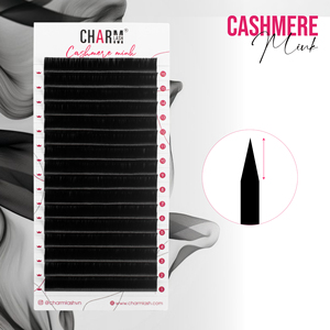 อุปกรณ์ต่อขนตา Charmlash ขายส่งขนตาแคชเมียร์แบบถาด LC Curl สีดำเข้ม รับผลิตแบบ OEM ODM ขนตาหนาแน่นพิเศษ - Product Image 1