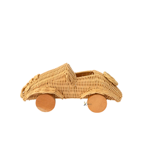 Juego de Coches de Juguete de Mimbre Moderno, Vehículo de Mimbre Hecho a Mano, Juguete Ecológico para Niños, Regalo para Bebés, Decoración para Cuarto de Niños o Guardería - Product Image 4