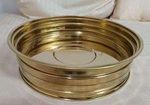 44 CUP PREMIUM GOLD PVD COATED HOLY COMMUNION SINGLE TRAY LID STAINLESS STEEL ELEGANT GOLD FINISH CHURCH CEREMONY WARE Durable - Product Image 6