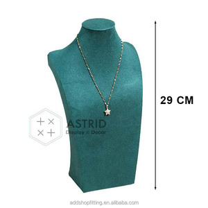 แท่นวางโชว์เครื่องประดับสำหรับร้านขายสินค้าแบบมองเห็นได้ทำจากผ้ากำมะหยี่ - Product Image 4