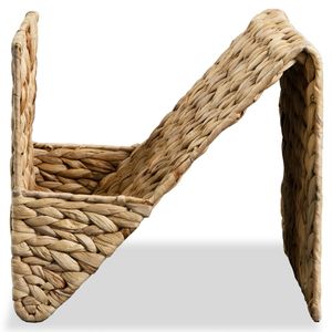 Soporte para revistas Water Hyacinth 12,2 "x 12,2" x 12,2 "Organizador elegante para revistas - Product Image 3