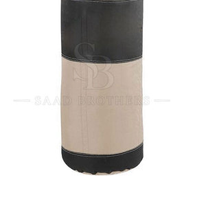 Bolsa de Entrenamiento de Boxeo de Cuero Resistente, Carcasa Duradera, Costuras Reforzadas, Relleno Absorbente de Impactos, Ligera y Ecológica para el Hogar - Product Image 4