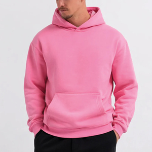 Sudadera con Capucha para Hombre, Forro Polar 500GSM, Corte Regular, Color Sólido, Informal, con Bolsillo Frontal, Fabricada por Antique Fashion - Product Image 1