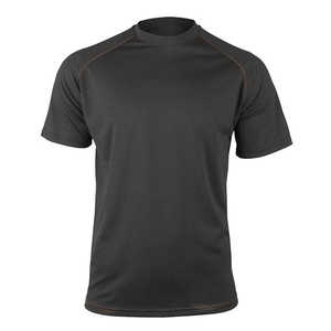 Camisetas de Verano para Hombre de Secado Rápido, Deportivas, Holgadas, de Manga Corta, Cuello Redondo, Poliéster/Algodón, Ecológicas, de Color Sólido - Product Image 4