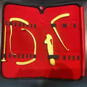 Kit d'instruments chirurgicaux orthopédiques 5 pièces Dentavex CE en acier inoxydable pour la reconstruction de ligaments croisés antérieurs (LCA) avec guide de perçage et bande cible pour le genou - Product Image 1