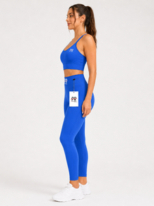 Ensemble de yoga pour femmes de haute qualité, soutien-gorge de sport et legging, vêtements de yoga personnalisés pour femmes, légers, respirants, pour la salle de sport et le fitness - Product Image 3