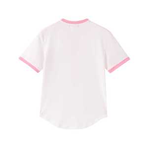 AKA เสื้อเชิ้ตเฮนลีย์สีขาวสำหรับผู้หญิง ปักลายตัวอักษรกรีก กระดุมติดแบบติดกระดุม เสื้อลำลองระดับพรีเมียม ผ้าคุณภาพสูง สวมใส่สบาย - Product Image 2