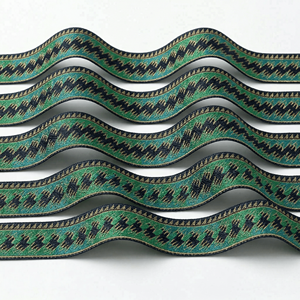 Ruban Jacquard Rayé Doré en Polyester de 38 mm en Gros pour la Décoration de Vêtements, la Tapisserie, les Fournitures Artisanales et l'Utilisation Textile Domestique - Product Image 4