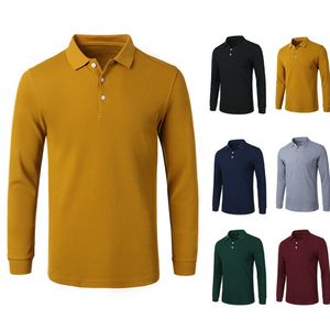 Camiseta Polo de Manga Larga para Hombre, Textil de Alta Calidad, con Logotipo Personalizado - Product Image 6