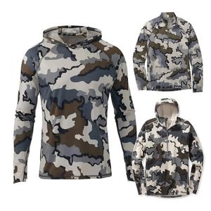 <b>Men</b> Camo Hunting <b>Base</b> <b>Layer</b> 1/4 Zip Long Sleeve Performance Shirt Breathable Quick Dry Thermal Underwear Outdoor Camouflage Tops - Product Image 6