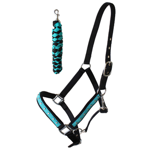 Cuerda de Algodón Trenzado para Caballos con Mosquetón Metálico Resistente y Agarre Cómodo para Entrenamiento, Paseos en Establos y Montar al Aire Libre - Product Image 3
