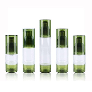 ขวดพลาสติกแบบปากเป็ดขนาด 15 มล. 30 มล. ยี่ห้อ Unalilia รุ่น Hot Stamping GP24 ฝาสีเขียว พร้อมแปรงใหม่ ใช้เป็นขวดเครื่องสำอางสำหรับครีมกันแดด - Product Image 4