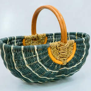 Cesta de Picnic de Mimbre Resistente, Hecha a Mano, Ratán Natural, Almacenamiento de Alimentos para Exteriores, Proveedor al por Mayor, Sostenible, Ligera, Vietnam - Product Image 2