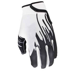 Gants de football en cuir avec sangle de poignet réglable et paume antidérapante pour un ajustement sûr, utilisation en entraînement - Product Image 3