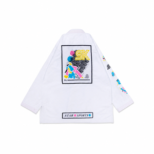 ชุดยิวยิตสู StarSports X Kimonos 450 GSM รุ่นหรูหรา ปักลายตามสั่ง ผ้าทอเนื้อหนักแบบ Pearl Weave รุ่นลิมิเต็ดอิดิชั่น สำหรับศิลปะการต่อสู้ - Product Image 2