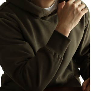 VIENNA INDUSTRY Sweat à capuche zippé pour homme, coupe oversize, style streetwear, motif color block, 100% coton, hiver, coupe-vent, respirant - Product Image 4