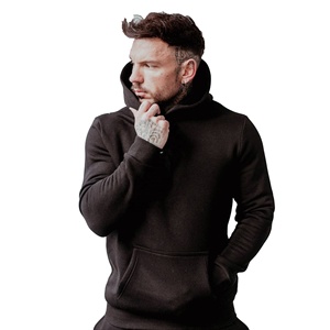 2021 última moda logotipo personalizado Slim Fit ropa deportiva de alta calidad Jogging traje para hombres mujeres bordado liso impermeable - Product Image 2