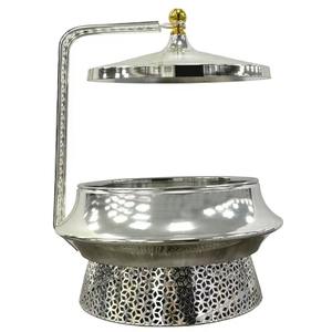 Plat à chafing en acier inoxydable Royal Design pour buffet de mariage de luxe, finition miroir premium - Product Image 1