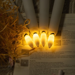 TOOWIN 10-Key Remote Control Long Candle Decoration, Electronic Led Birthday And Wedding Decoration - Product Image 2