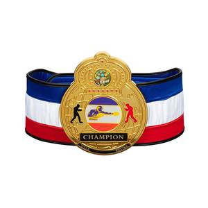Ceintures de championnat de lutte, de boxe et d'arts martiaux en cuir personnalisées par des fabricants professionnels - Product Image 4