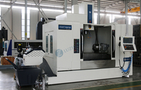 Centre d'usinage vertical CNC VMC1370 BT50, magazine à 24 outils, déplacement 1300 x 700 x 700 mm, pièces en aluminium