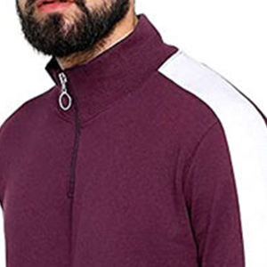Ensemble de survêtement d'hiver pour hommes, personnalisé avec logo, haute qualité, nouveau design, en coton épais, pour le sport et l'entraînement, vente en gros - Product Image 6