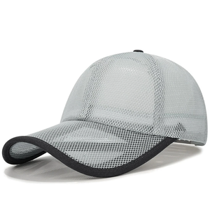 Casquette de baseball sportive imperméable à 5 panneaux avec bord ajouré, en maille respirante, pour homme et femme, protection solaire extérieure, idéale pour l'été - Product Image 5