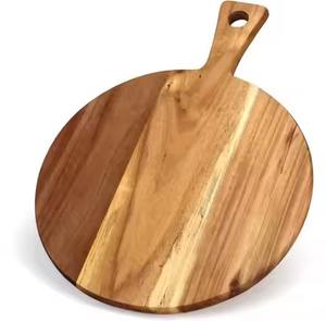 Tabla de Cortar de Madera Ecológica, Tabla de Cortar de Madera Maciza para Cocinar Verduras, Carne y Frutas - Product Image 5