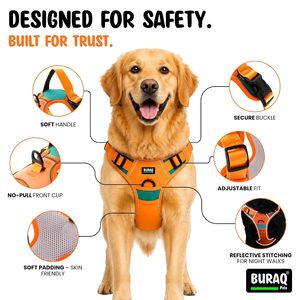 Premium Dog <b>Harness</b> OEM ODM Custom Logo Adjustable Comfortable <b>Pet</b> <b>Harness</b> Direct Manufacturer - Product Image 2